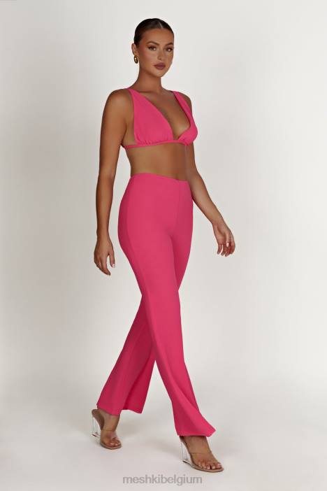 top van madeliefjeschiffon Meshki snoep roze N4JN1213 kleding