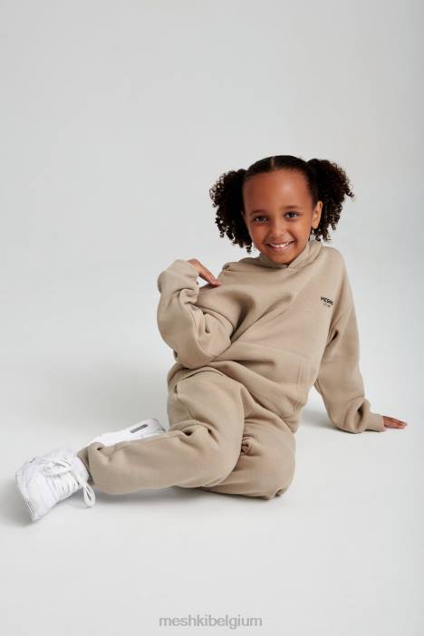 Bernie Ku hoodie Meshki cement N4JN1500 kleding