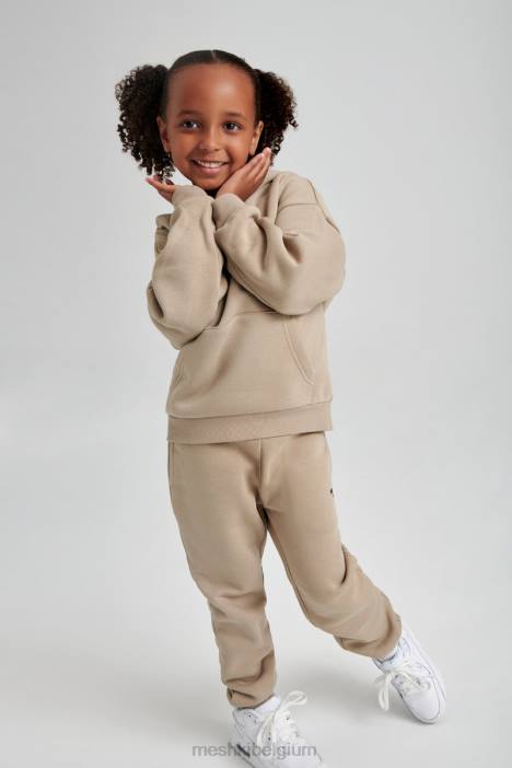 Bernie Ku hoodie Meshki cement N4JN1500 kleding