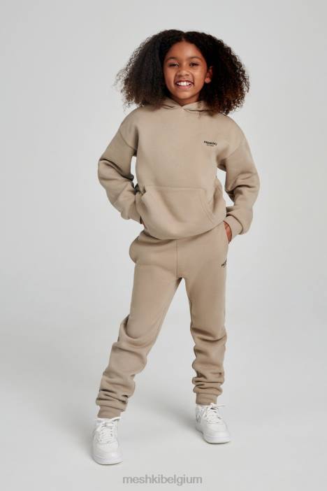 Bernie Ku hoodie Meshki cement N4JN1500 kleding