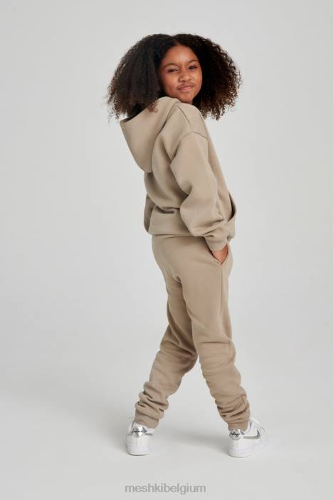 Bernie Ku hoodie Meshki cement N4JN1500 kleding