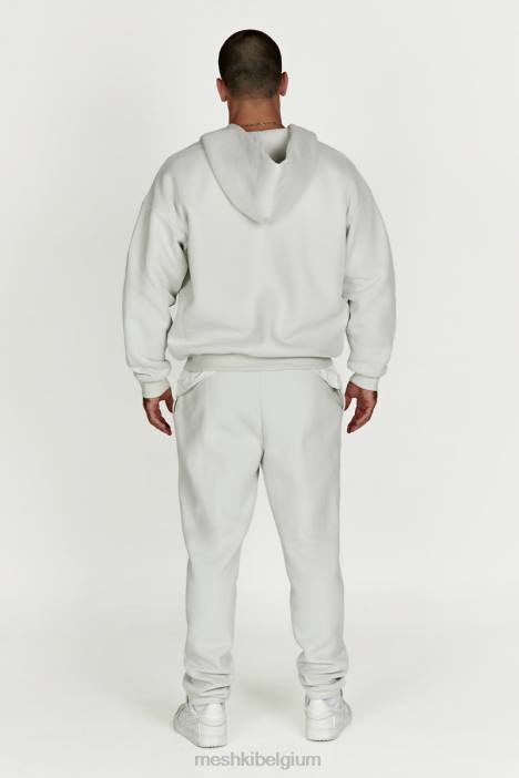 Corrie hoodie met ritssluiting Meshki rookgrijs N4JN880 kleding