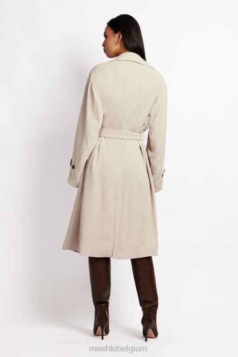 Keily super oversized trenchcoat Meshki bot N4JN1646 kleding