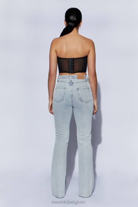 Helen strapless korset bustier Meshki zwart N4JN1035 kleding