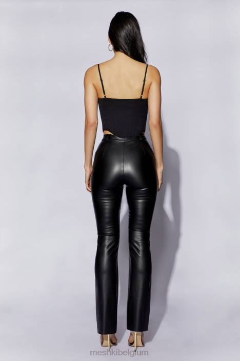 Janice lange korsettop Meshki zwart N4JN1051 kleding