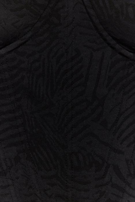 Maggie beugelkorsettopje Meshki zwart N4JN1096 kleding