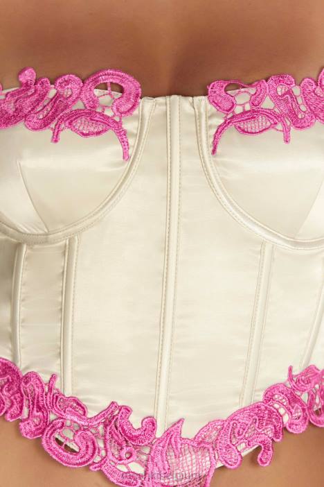 Tatiana korsettopje met kant Meshki naakt N4JN1017 kleding