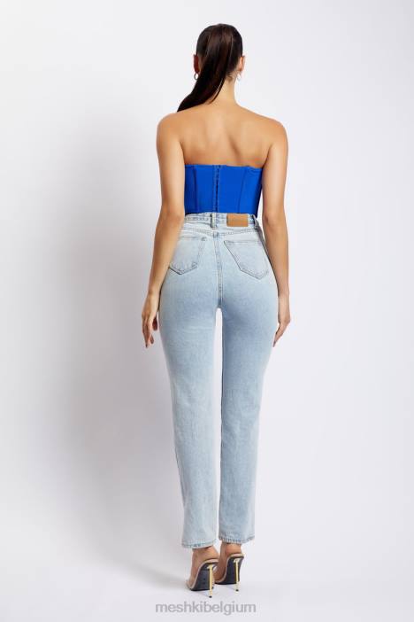 allie mesh korset Meshki kobalt blauw N4JN1179 kleding