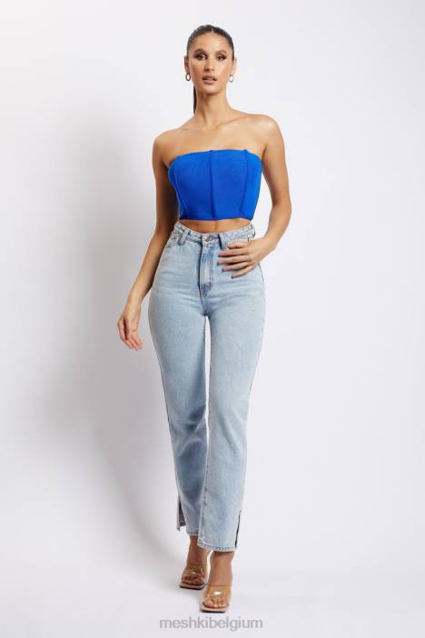 allie mesh korset Meshki kobalt blauw N4JN1179 kleding