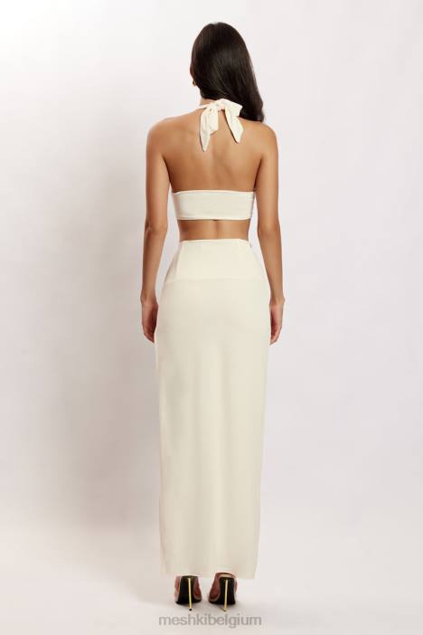 Nicole halter croptop Meshki bot N4JN1188 kleding