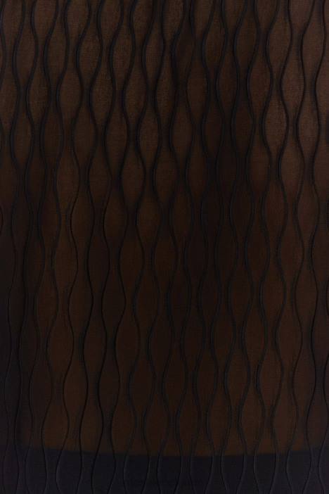 Karla oversized overhemd met golfplooi Meshki zwart N4JN1221 kleding