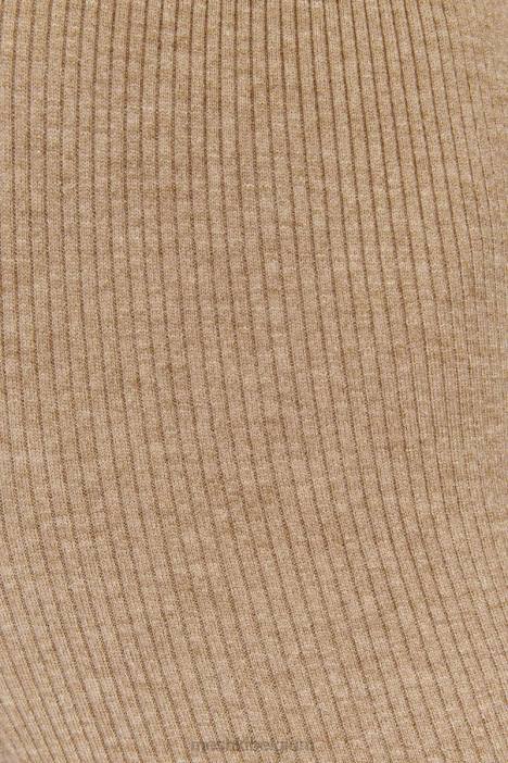 jovie oversized gebreide trui Meshki taupe N4JN914 kleding